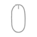 Harlow Linear Texture Chain Stainless Steel Necklace