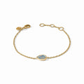 Birthstone Teardrop Delicate Bracelet