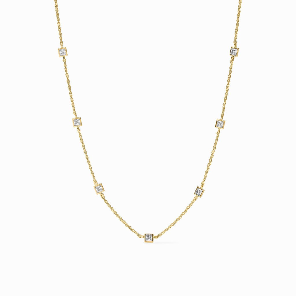 Jolie Delicate Station Necklace