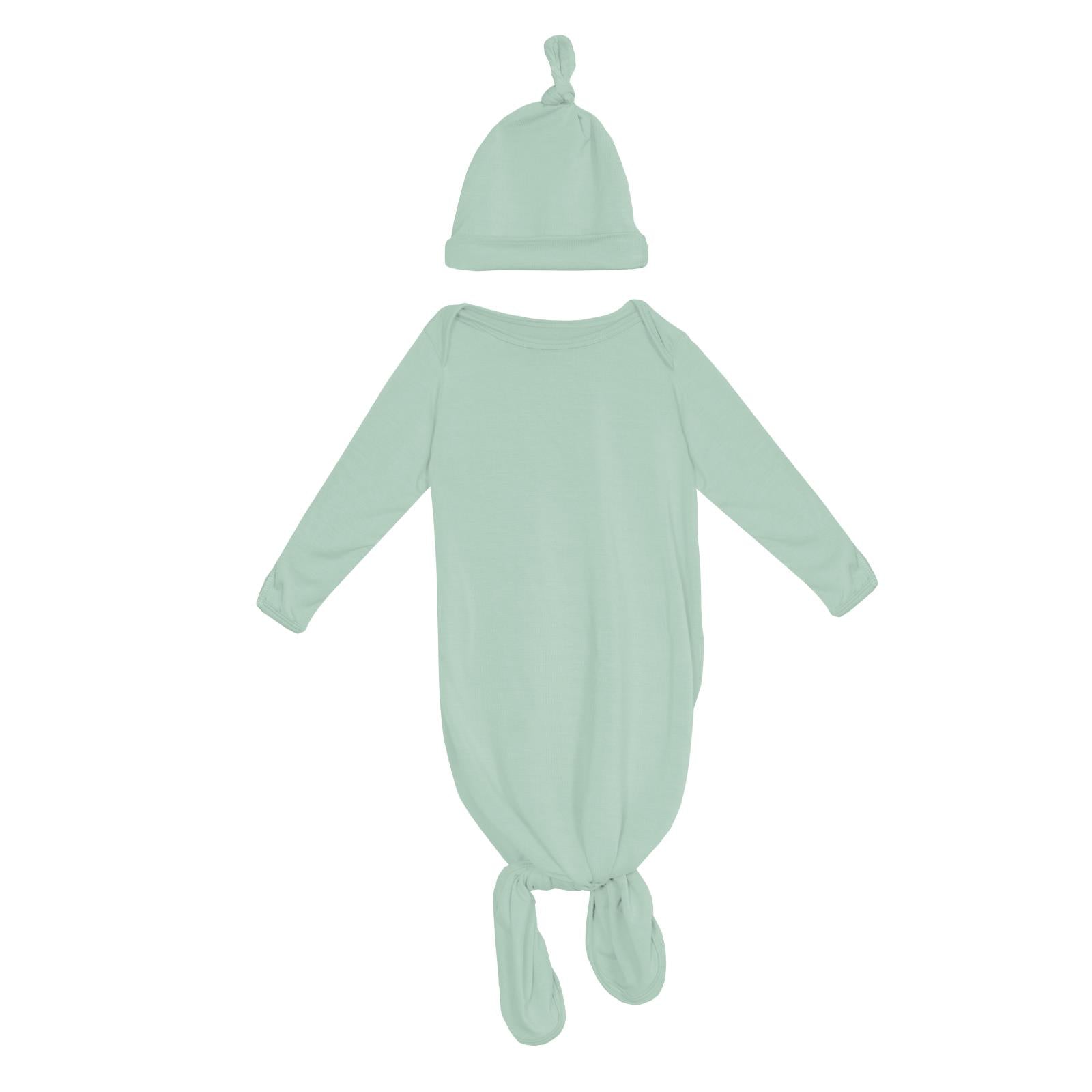 Knotted Gown & Hat Set