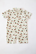 SS Polo Romper, Mallard Drake