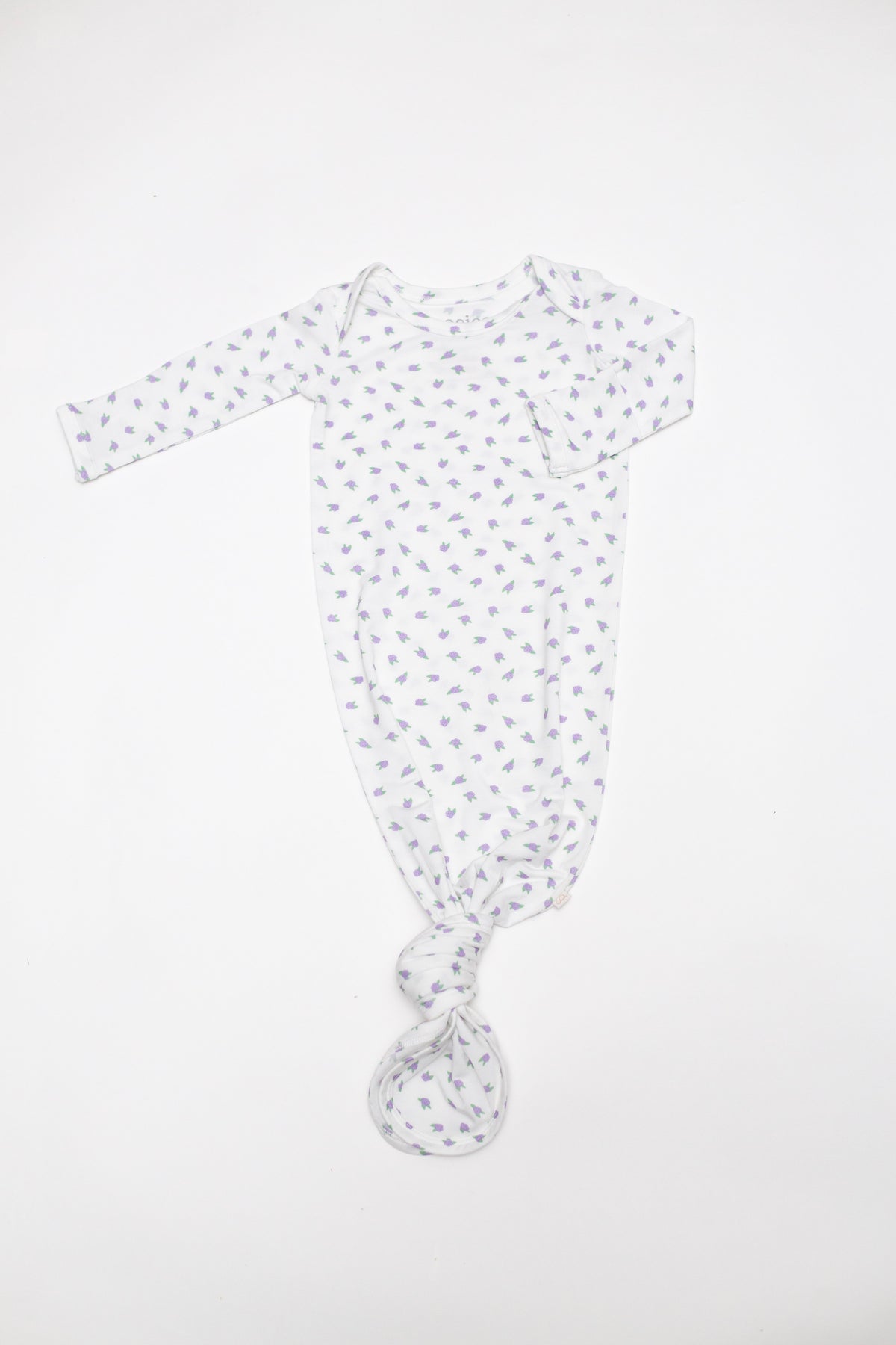 Knotted Gown, Lilac Buds