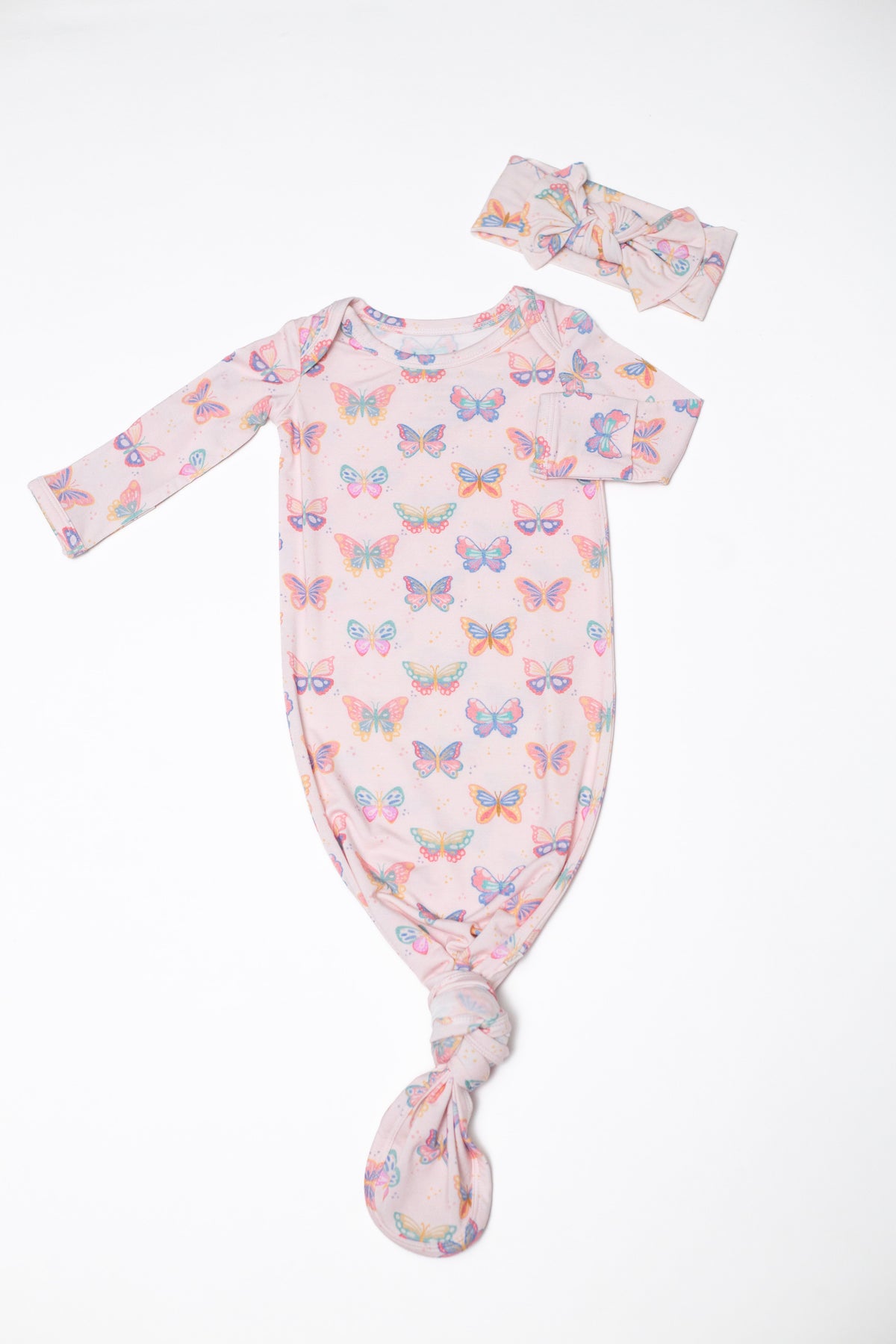 Knotted Gown, Butterfly Bliss