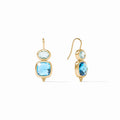 Julie Vos Kaleidoscope Earring in Bahamian Blue