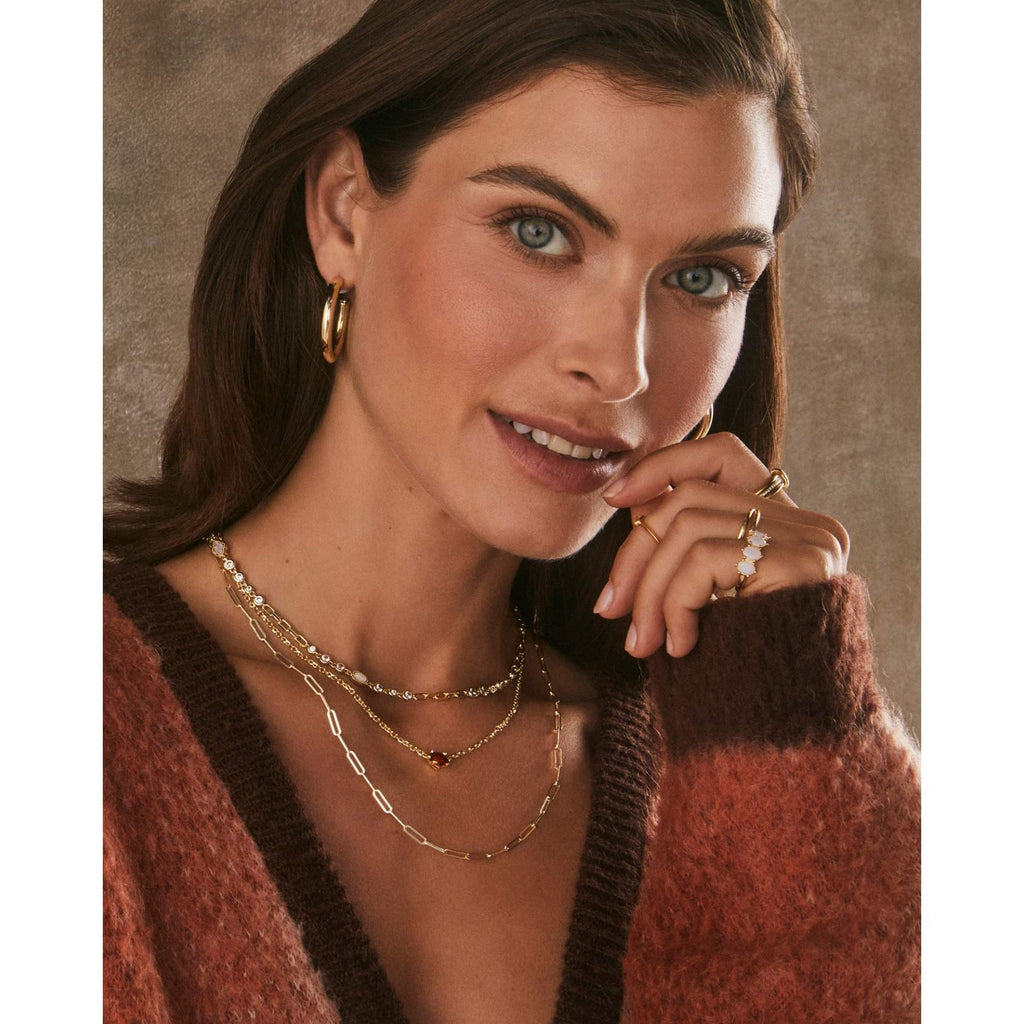 Courtney Paperclip Necklace