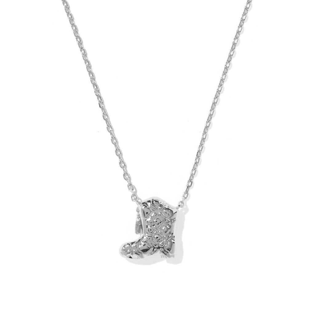 Drill Team Boot Short Pendant Necklace