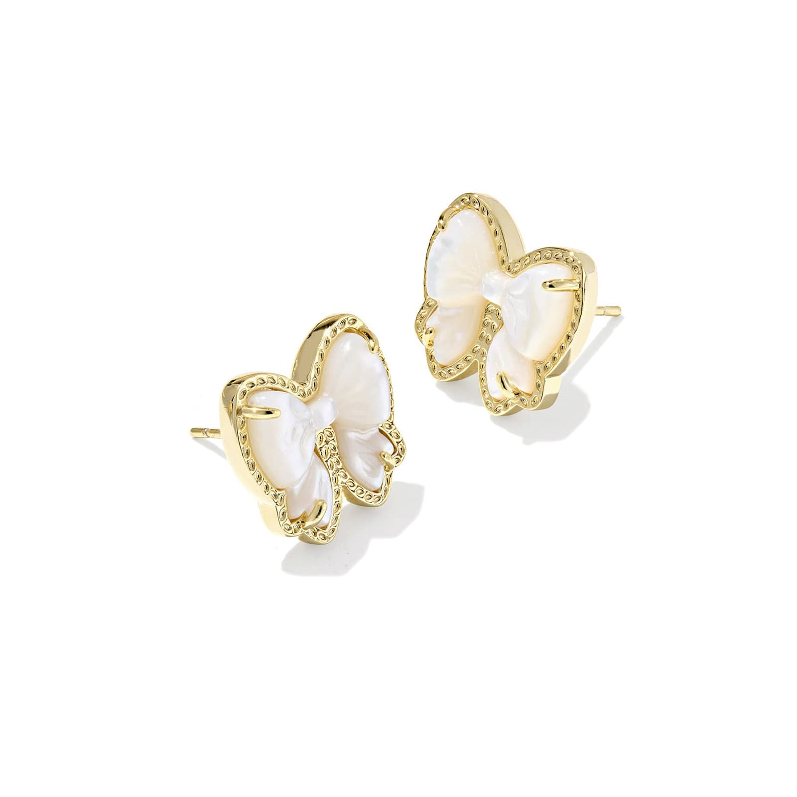 Kendra-Scott-Haley-Bow-Stud-Earrings-Gold-Ivory-MOP