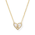 Heart Letter Short Pendant Necklace