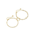 Kendra Scott Mini Elisa Abbie Set Of 2 Delicate Chain Bracelets Gold Multi Mix