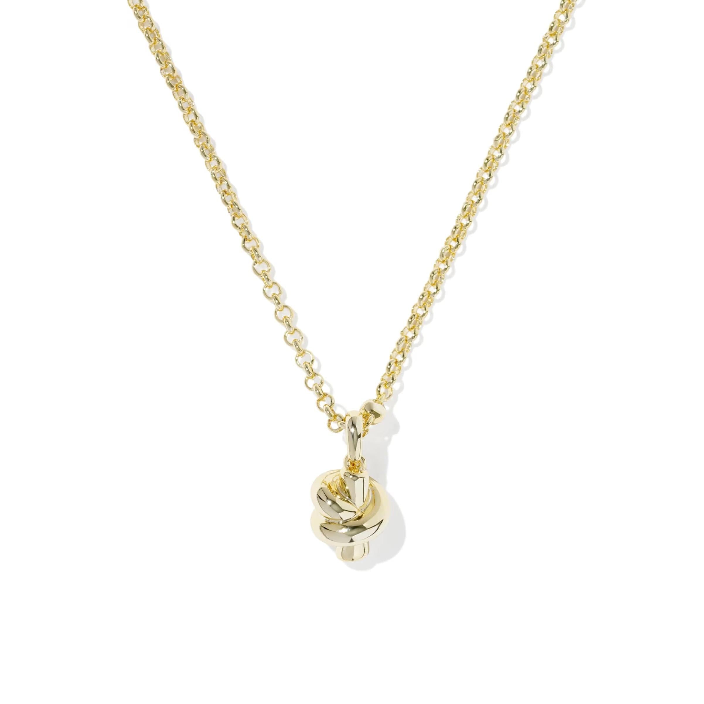 Parker Knot Short Pendant Necklace