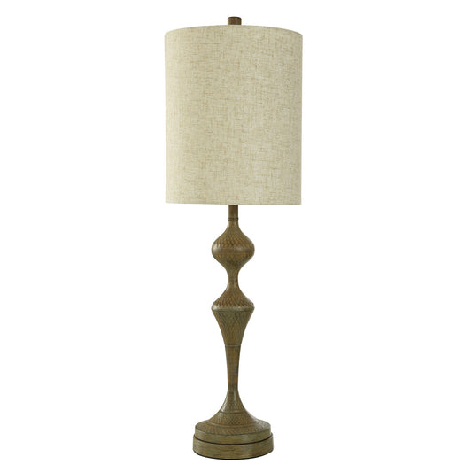Netted Roanoke Rustic Table Lamp | Bridal Shower Hannah Hall & Mikel Carter