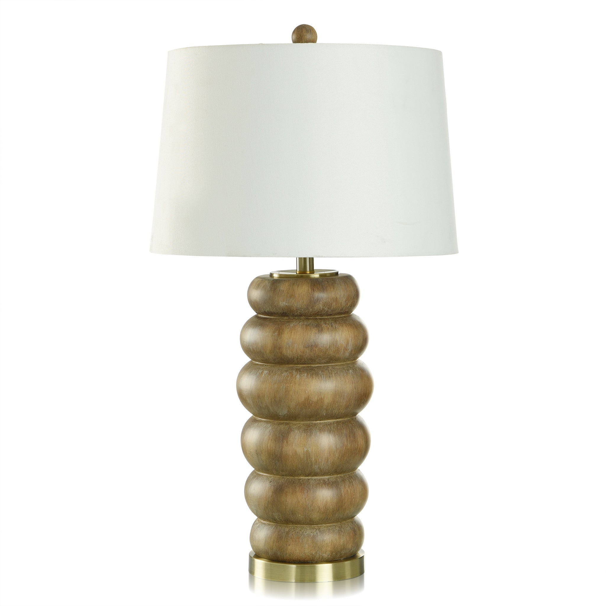 Brown Wash Table Lamp | Bridal Shower Kaitlyn Woodman & Trace Clark
