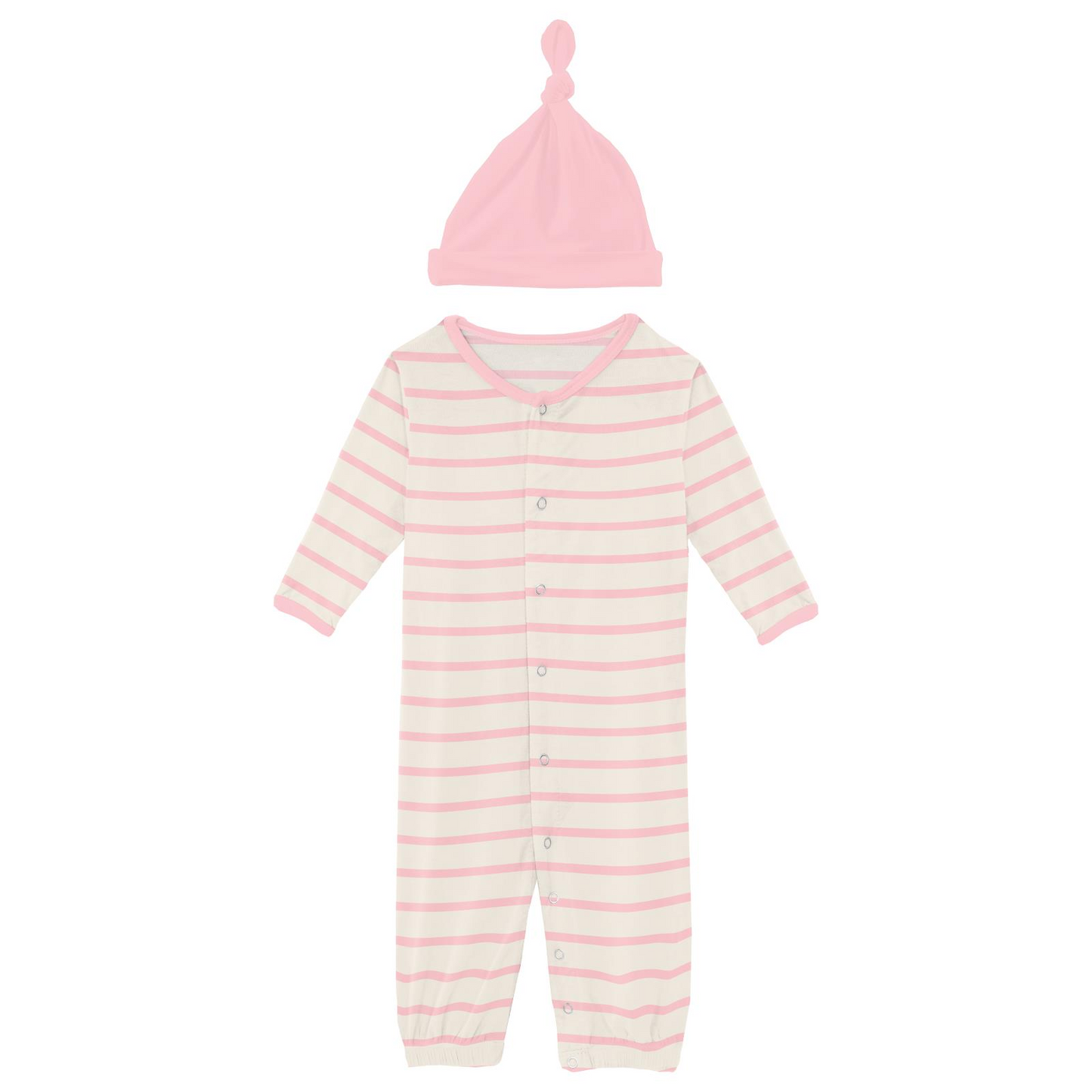 Layette Gown Converter & Single Knot Hat Set | Baby Shower Torie McCormick