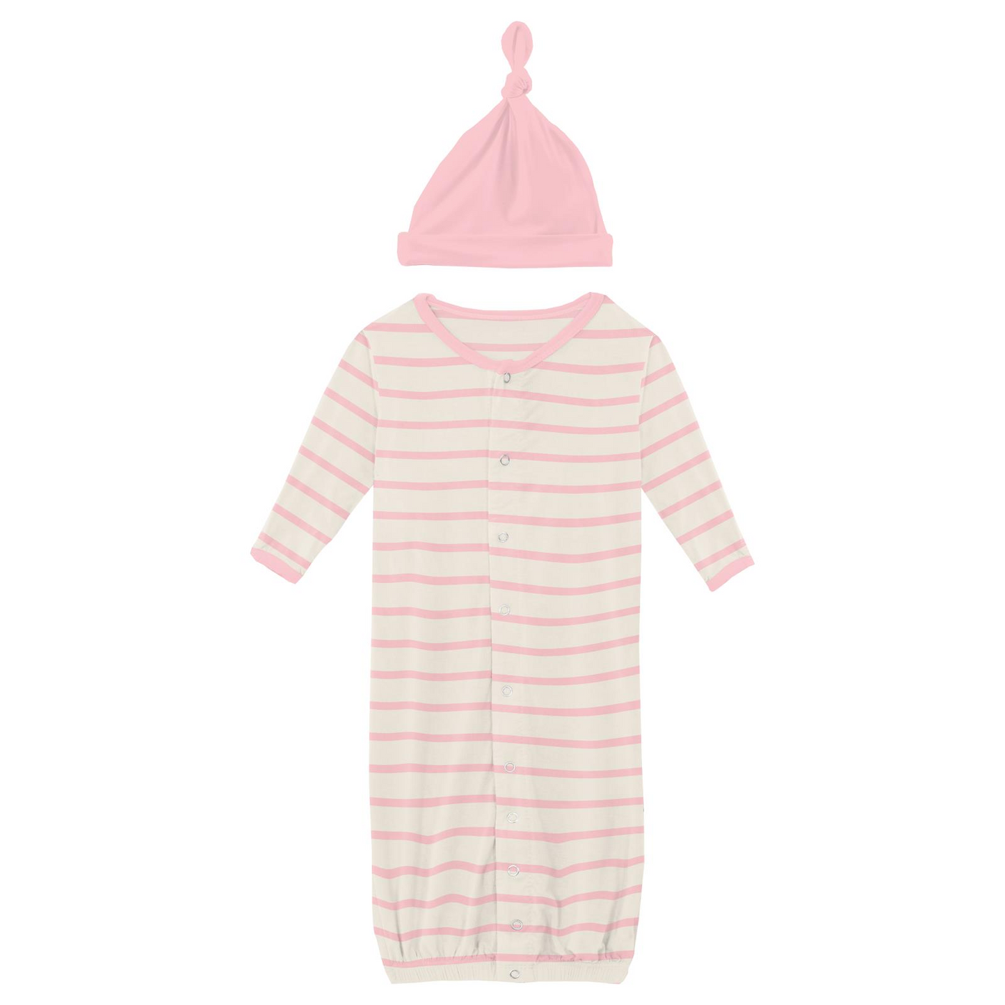 Layette Gown Converter & Single Knot Hat Set | Baby Shower Torie McCormick