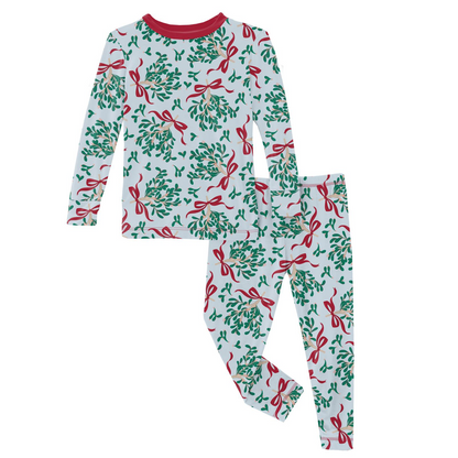 Print Long Sleeve Pajama Set