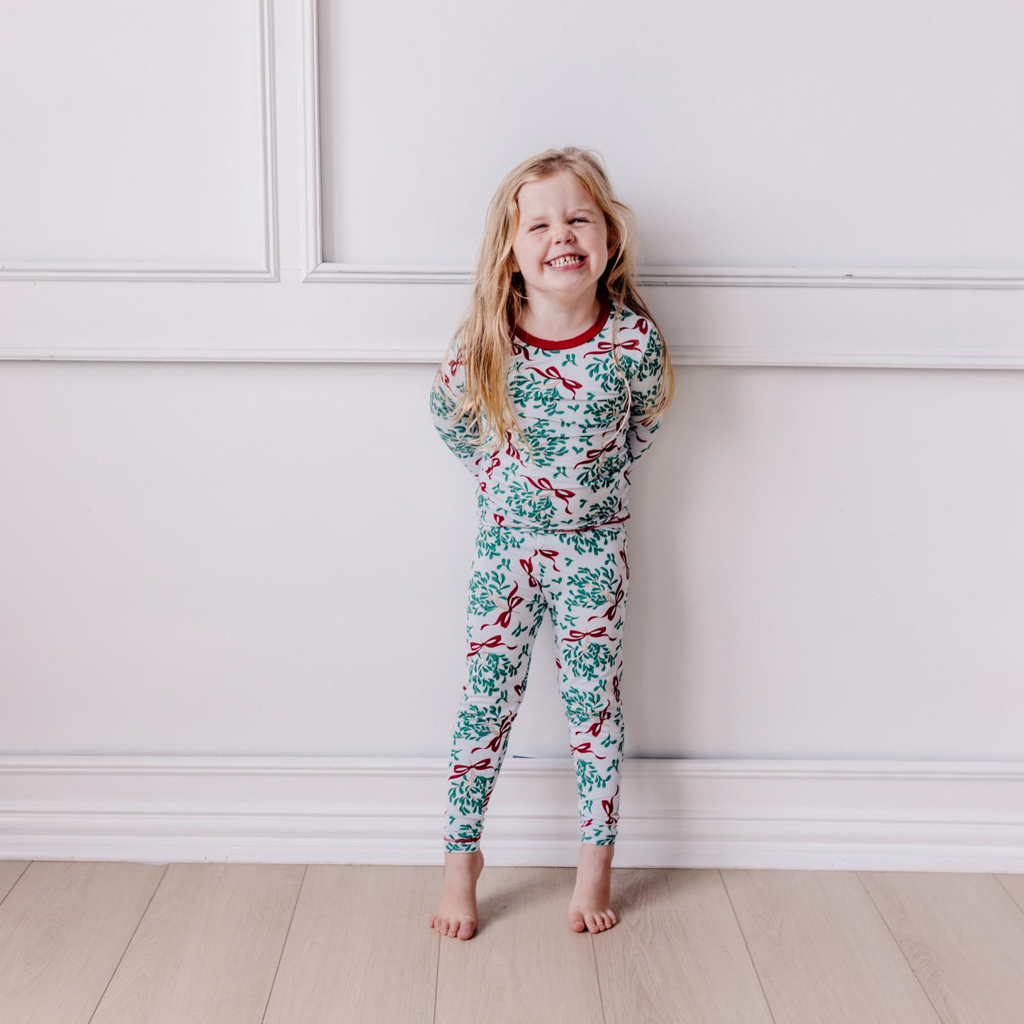 Print Long Sleeve Pajama Set