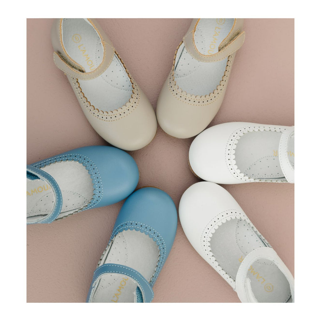 Lucille Scalloped Flat