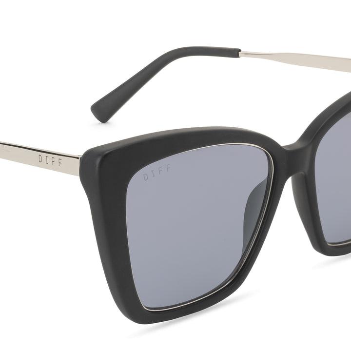 DIFF EYEWEAR Becky IV Amber Tortoise + Brown Gradient Polarized