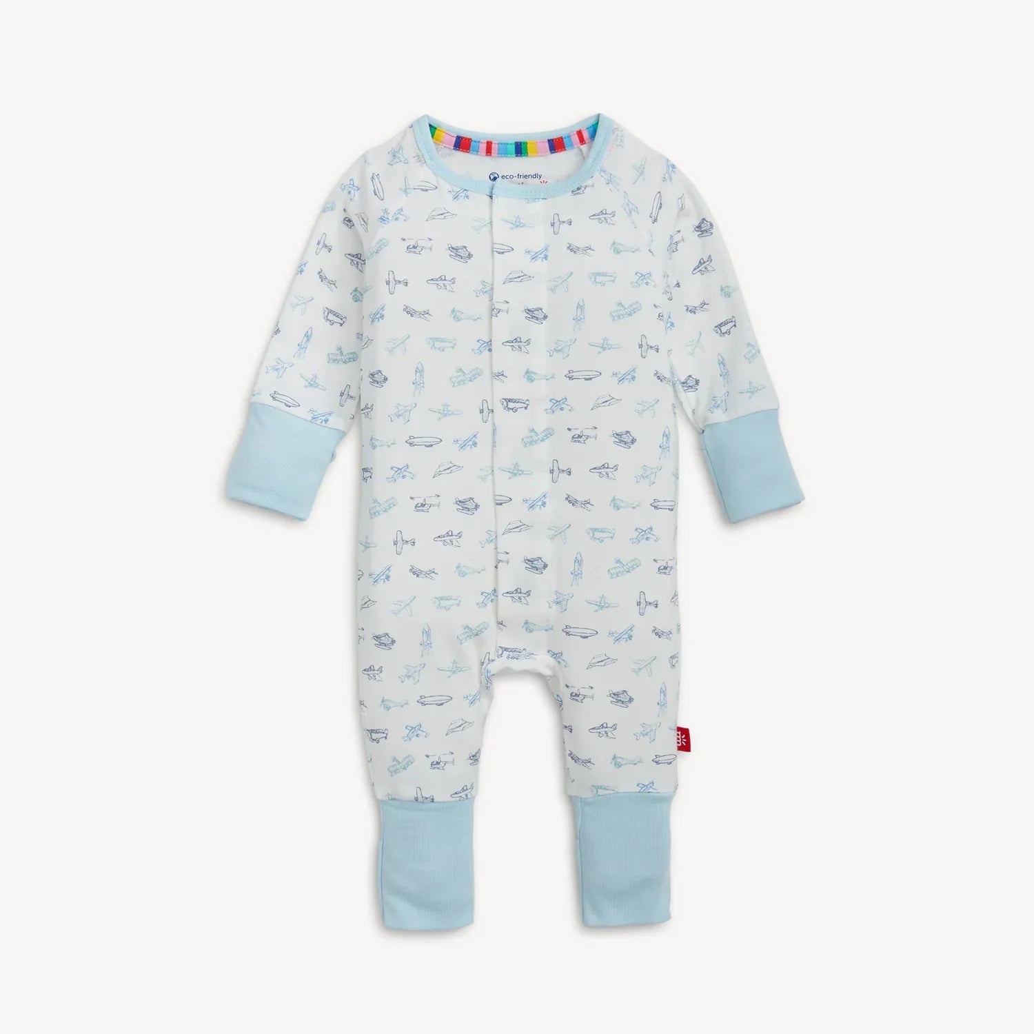 Modal Magnetic Convertible Coverall, Airplanes | Baby Shower Cassidy Sanford
