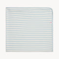 Blue Stripe Organic Cotton Blanket