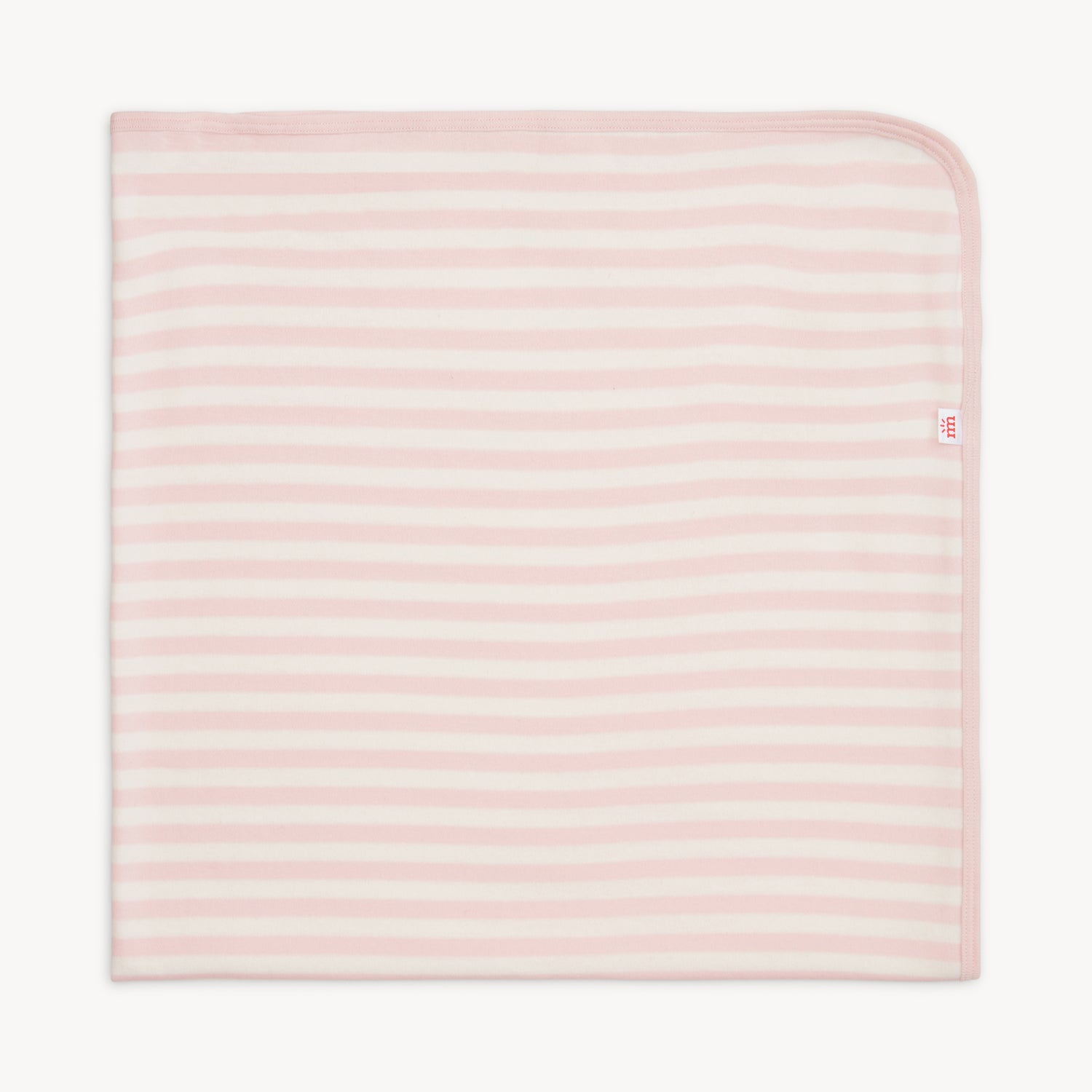 Pink Stripe Organic Cotton Blanket | Baby Shower Bri Jones