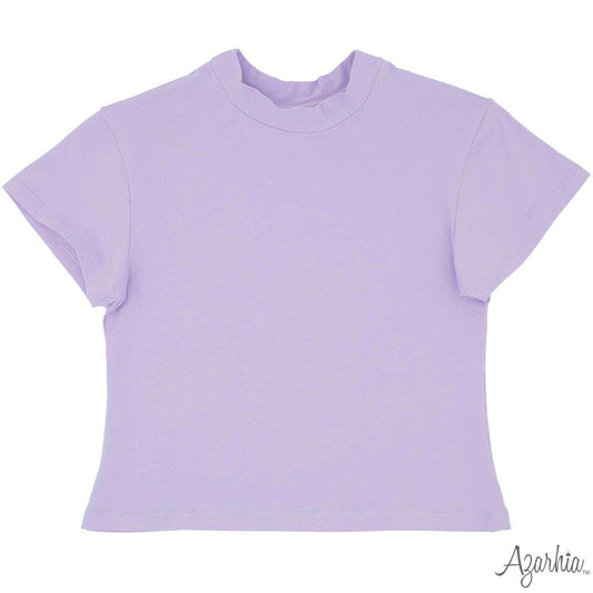 Boxy T’ in Solid Lavender