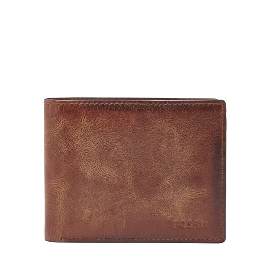 Derrick Leather Bifold Front Pocket ID Wallet