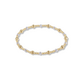 enewton dignity sincerity pattern 4mm bead bracelet, pearl