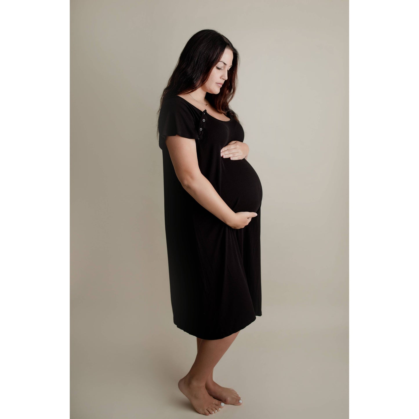 Maternity Mommy Labor and Delivery/ Nursing Gown