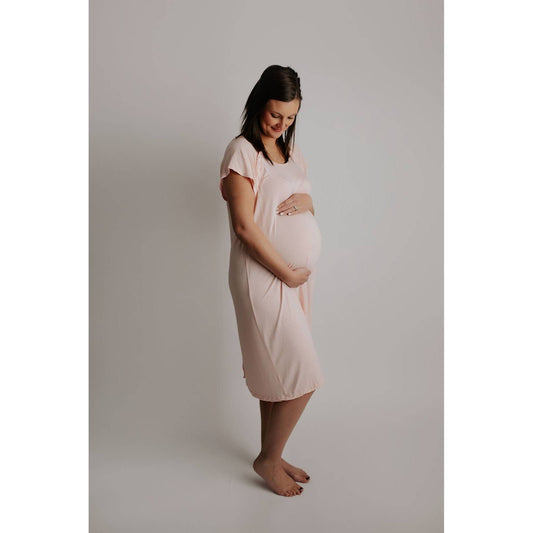 Maternity Mommy Labor and Delivery/ Nursing Gown