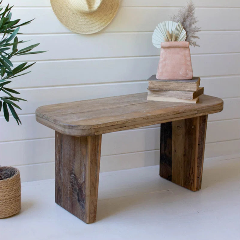 Recycled Wooden Bench