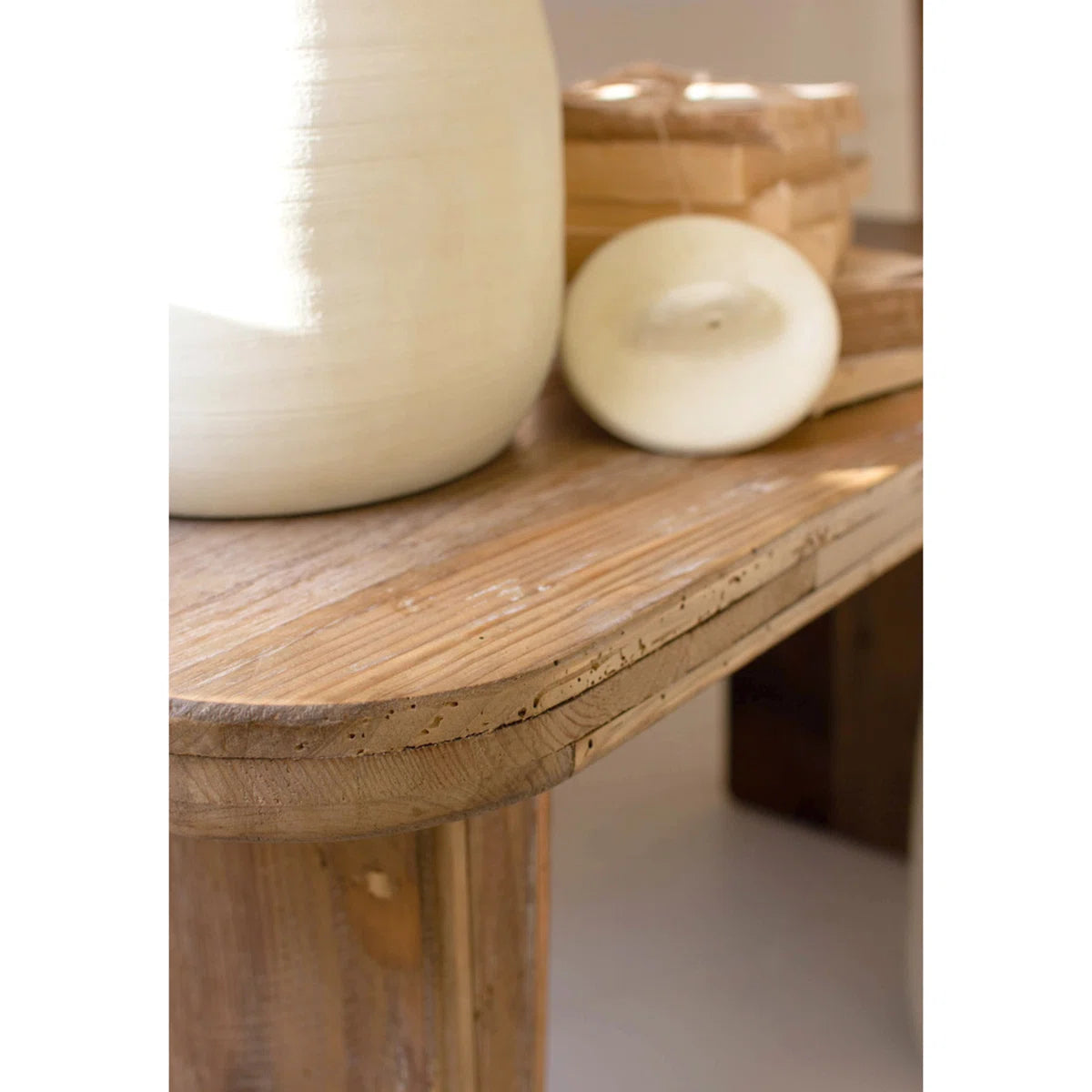 Recycled Wooden Bench