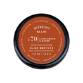 Hand restore product by Mixture Man with sandalwood and amber scent on a white background