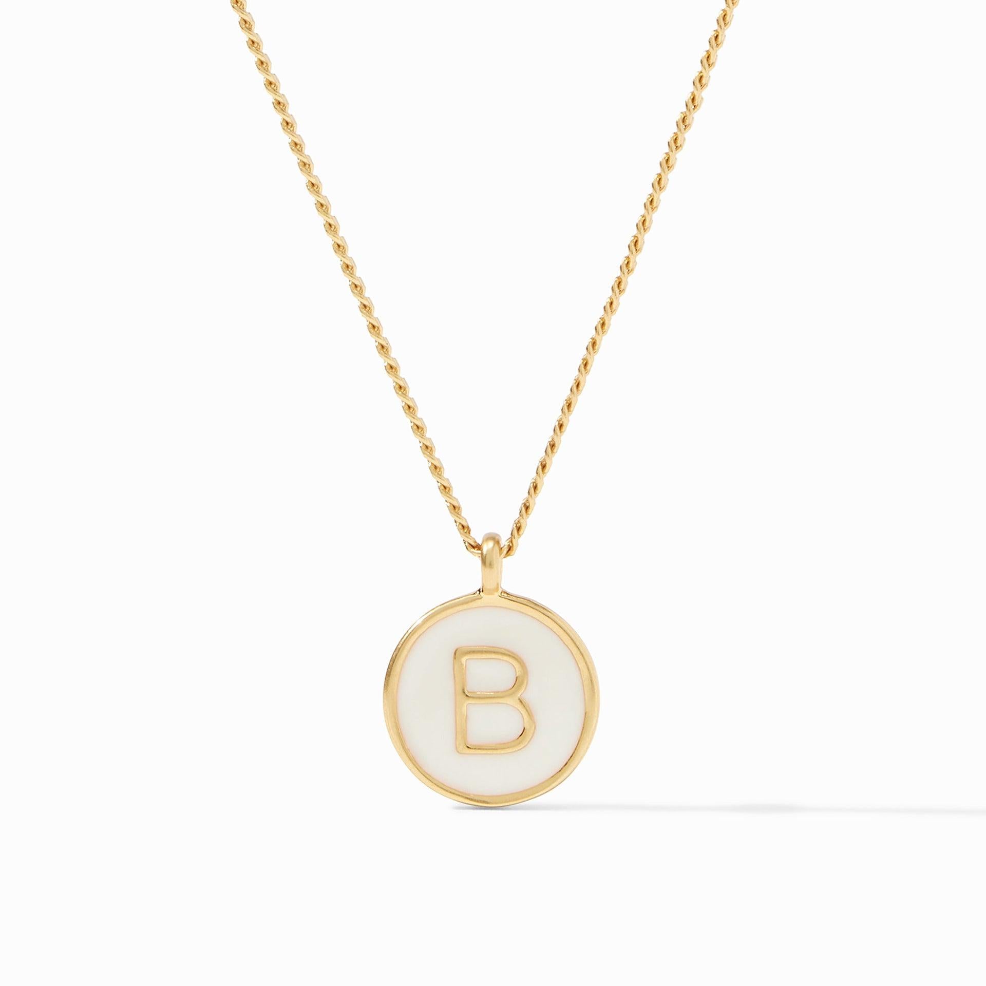 Monogram Solitaire Necklace