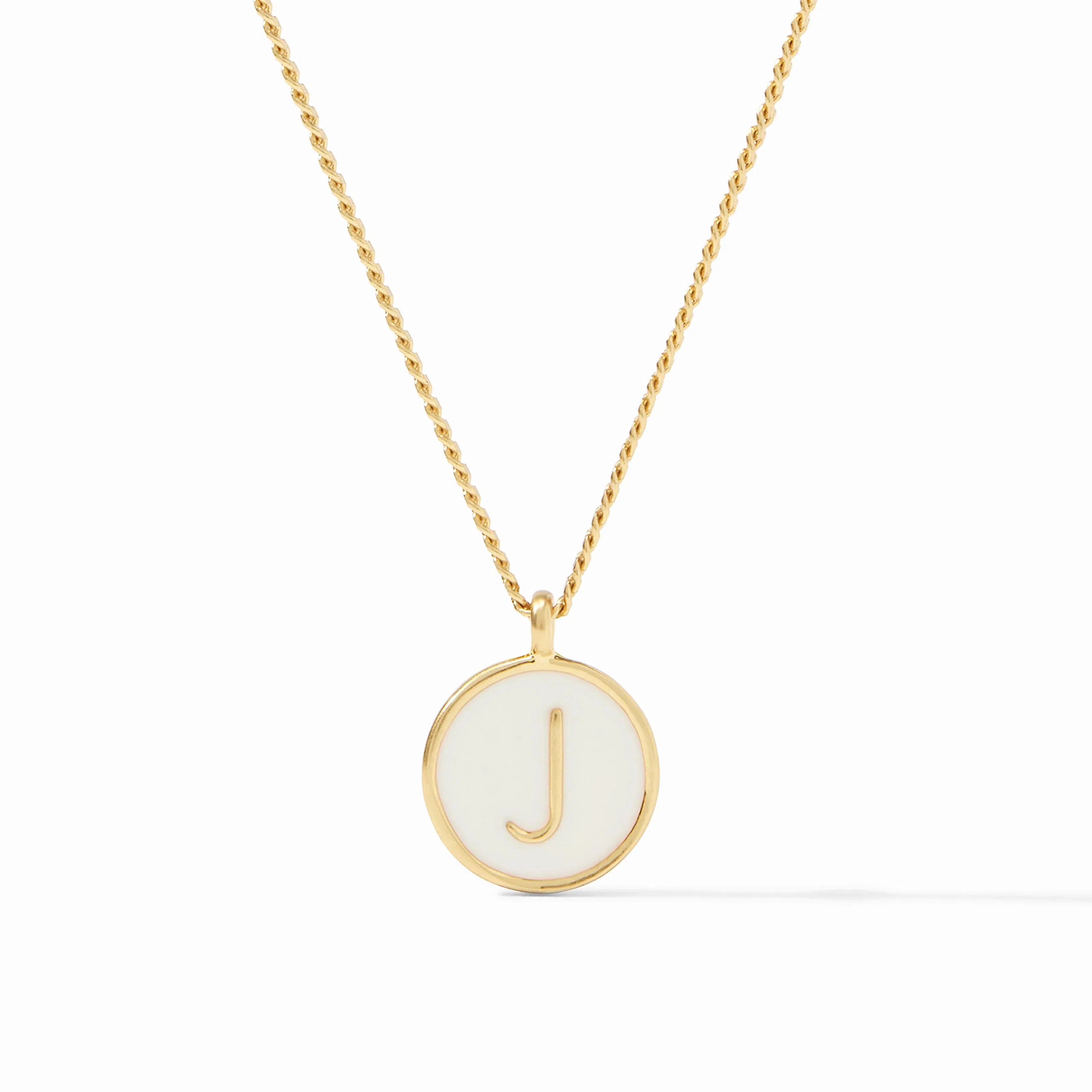 Monogram Solitaire Necklace