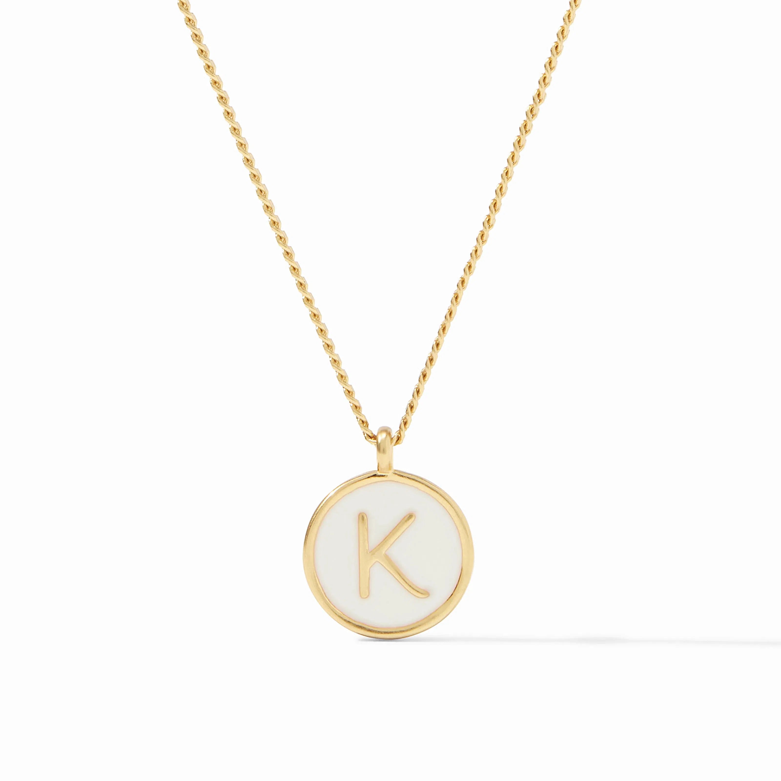 Monogram Solitaire Necklace
