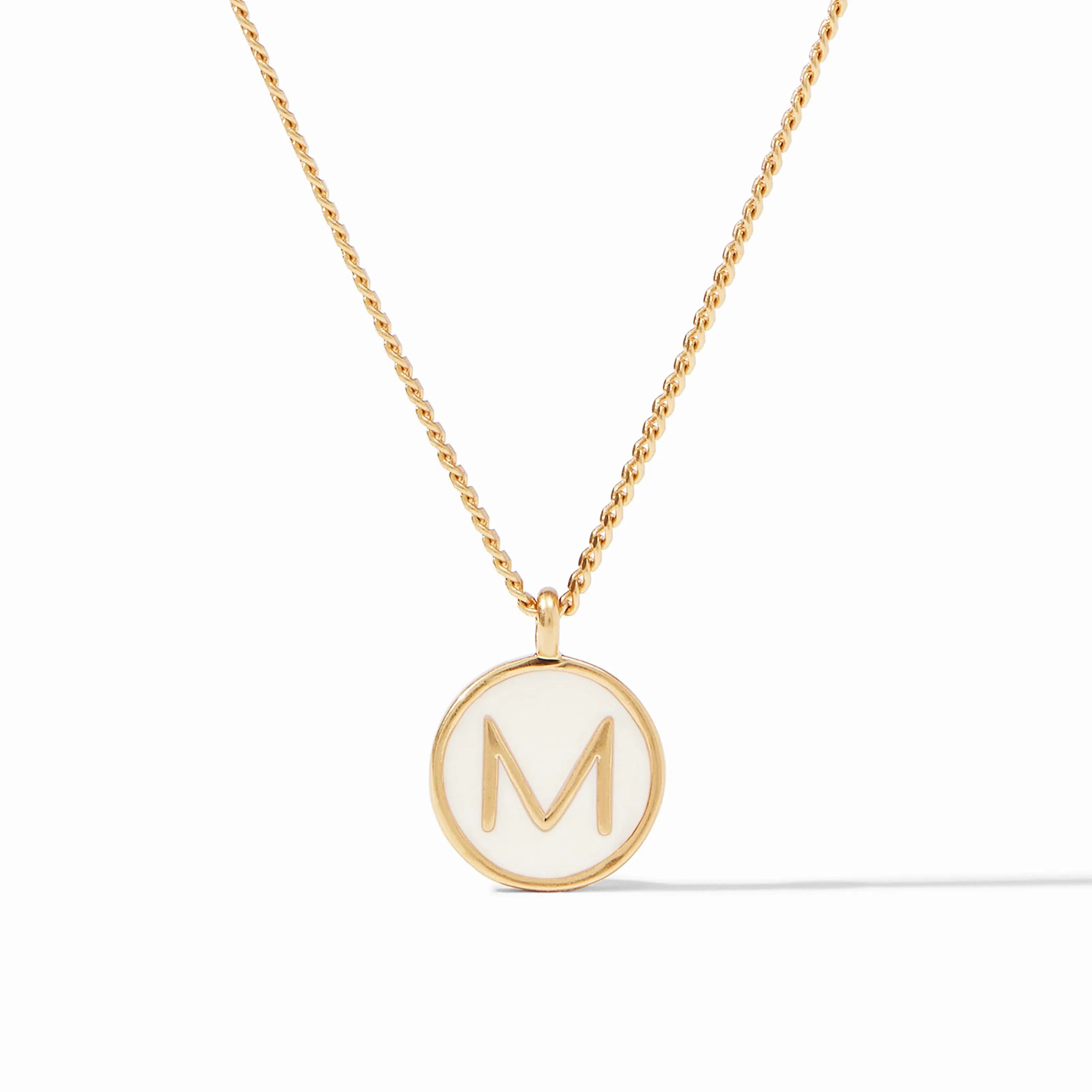 Monogram Solitaire Necklace