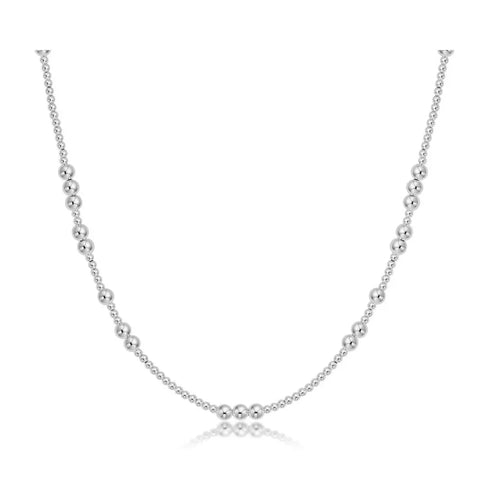 enewton   17in choker hope unwritten, sterling