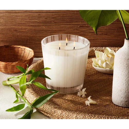 3-Wick Candle, Bamboo