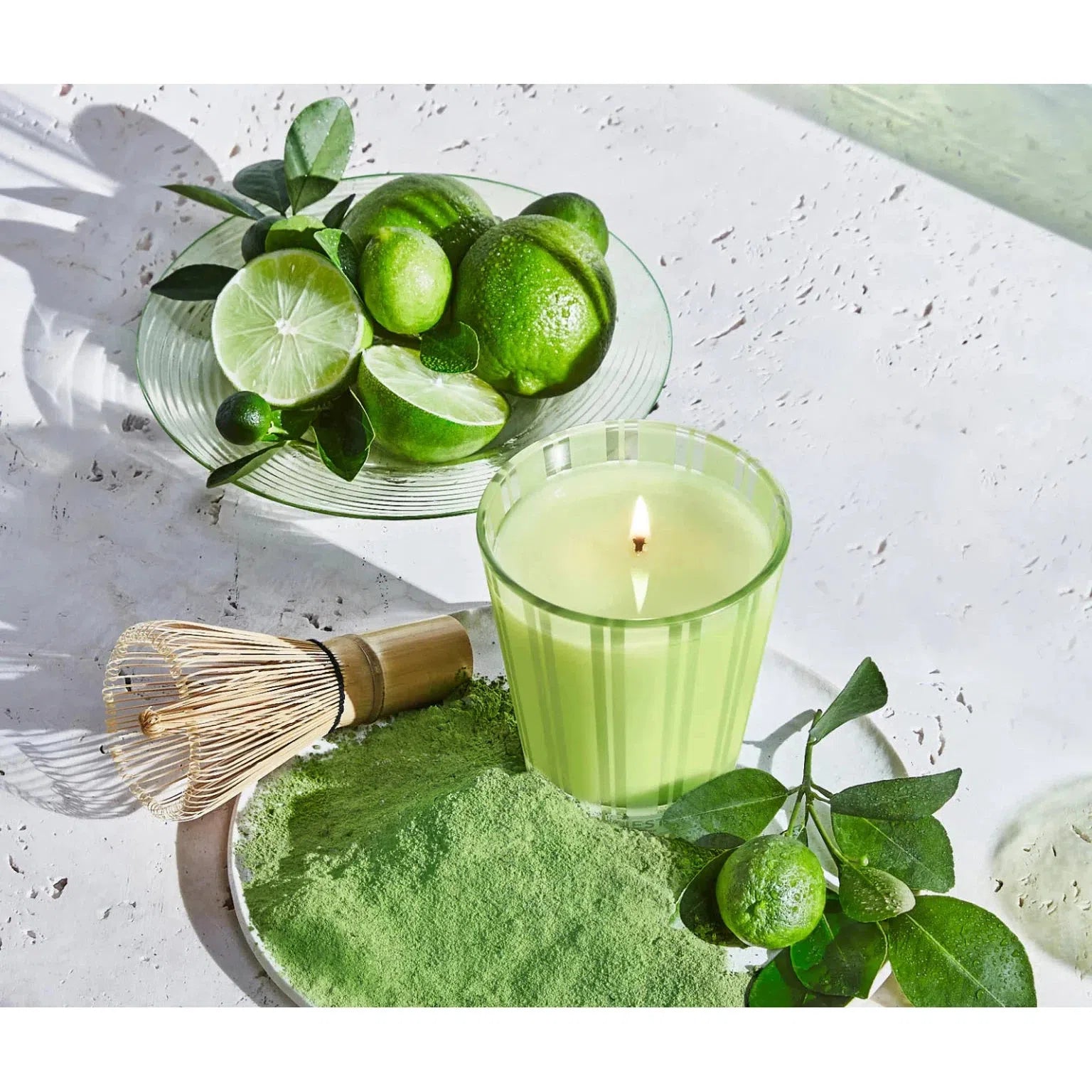 Classic Candle, Lime Zest & Matcha