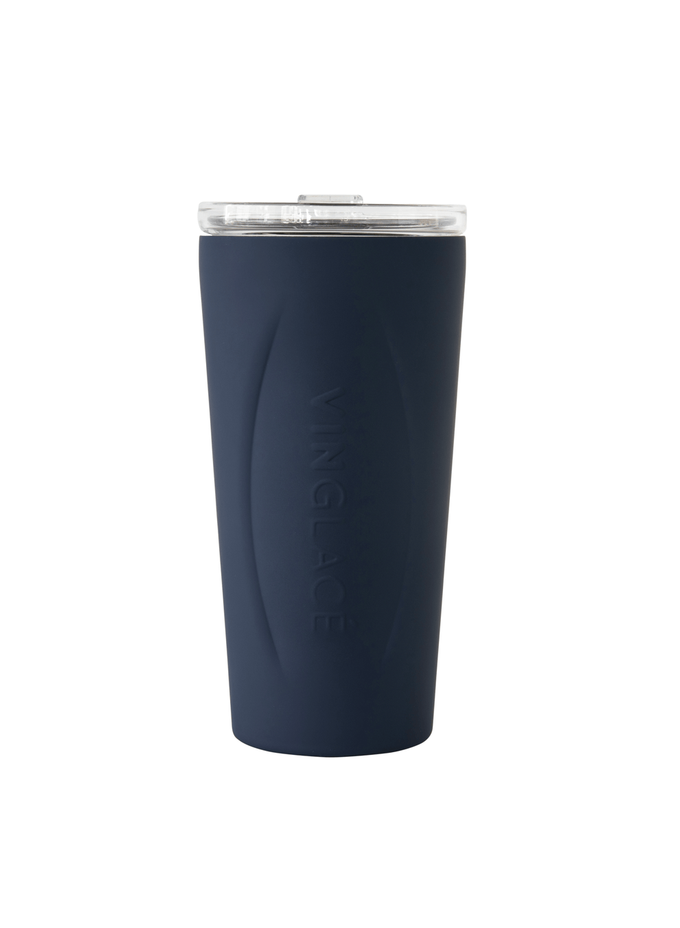Navy Glass Lined Tumbler 14 oz.