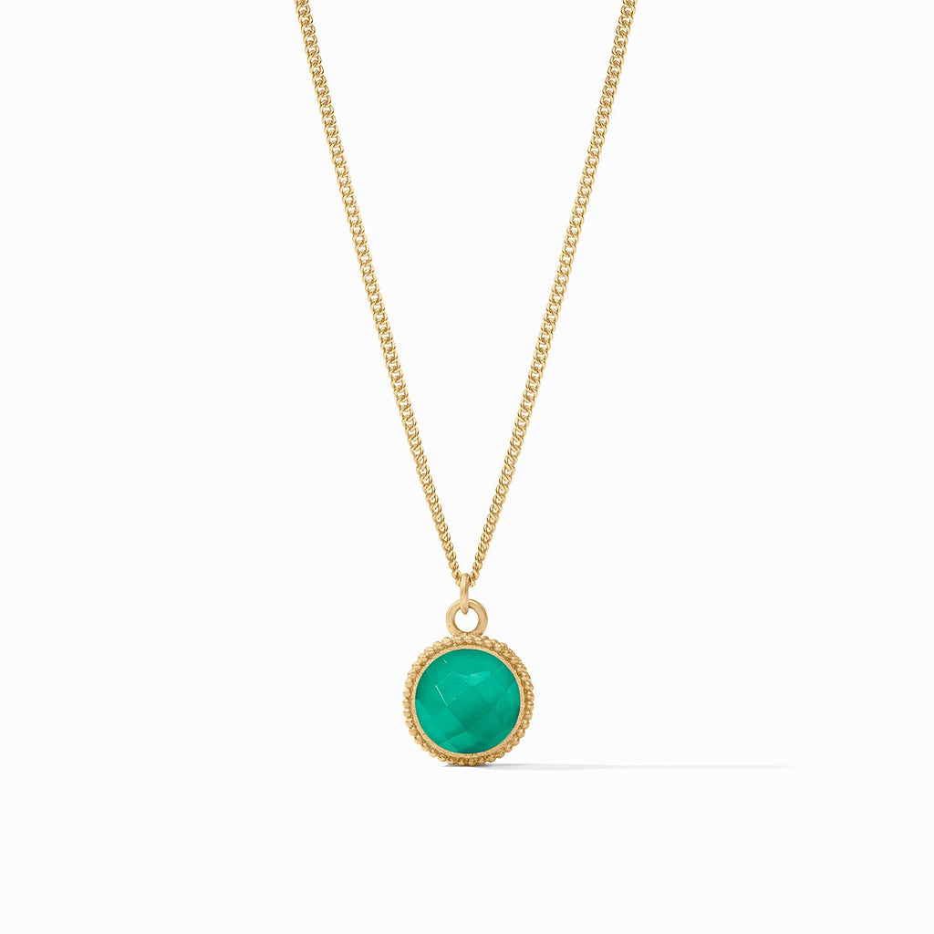 Fleur-de-Lis Solitaire Necklace