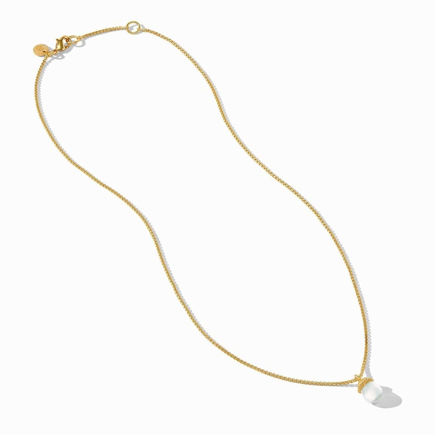 Julie Vos Noel Solitaire Necklace