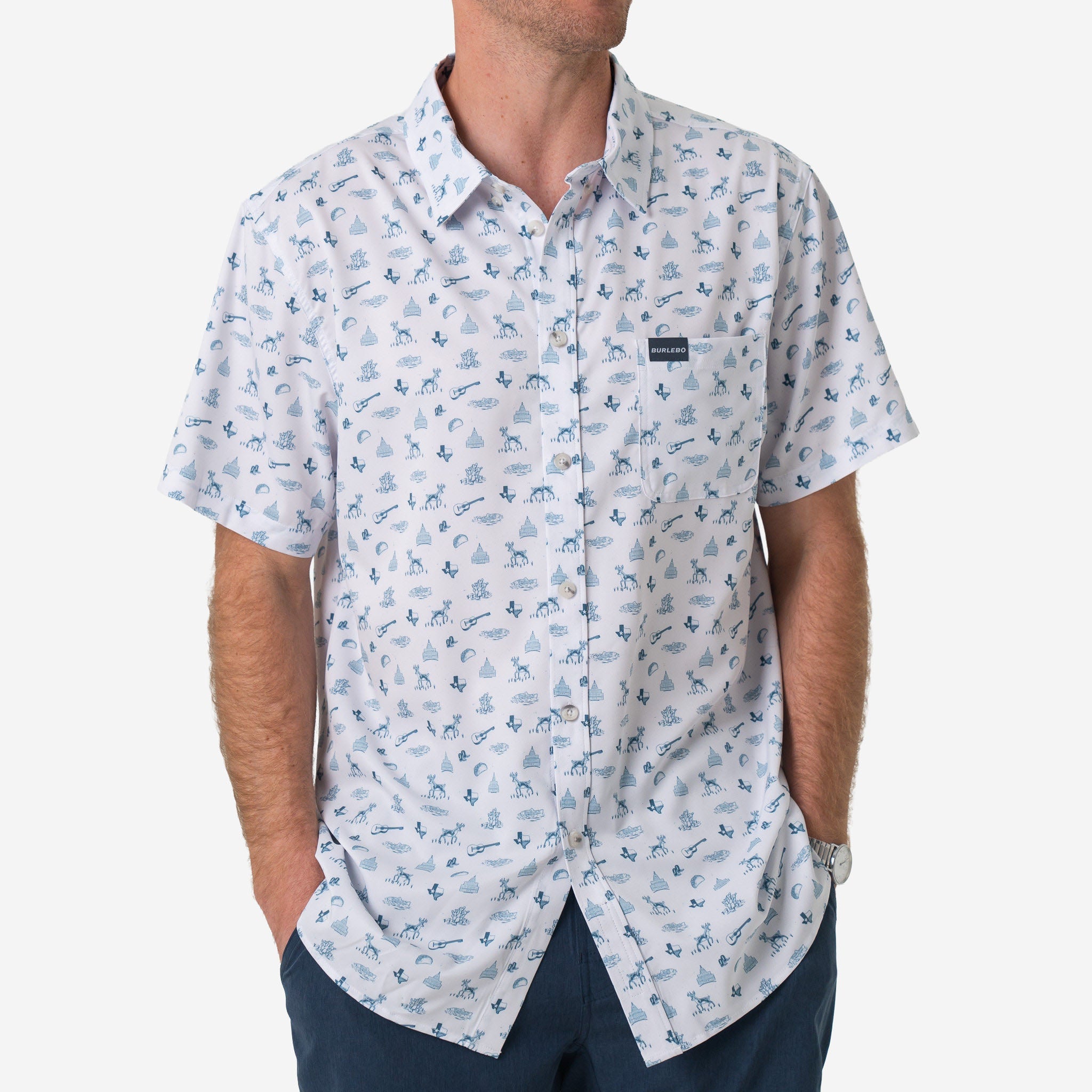 Performance Button Up