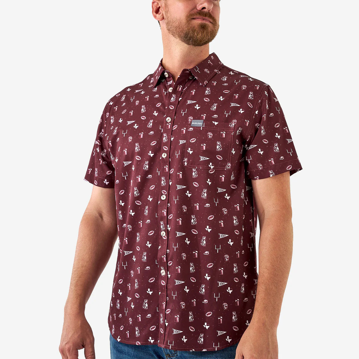 Performance Button Up