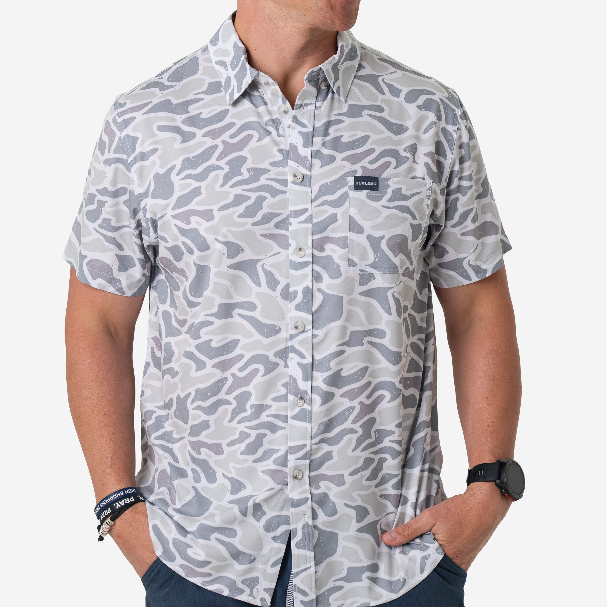 Performance Button Up