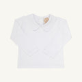 Peter Pan Collar Shirt - Onesie - Pima - LS