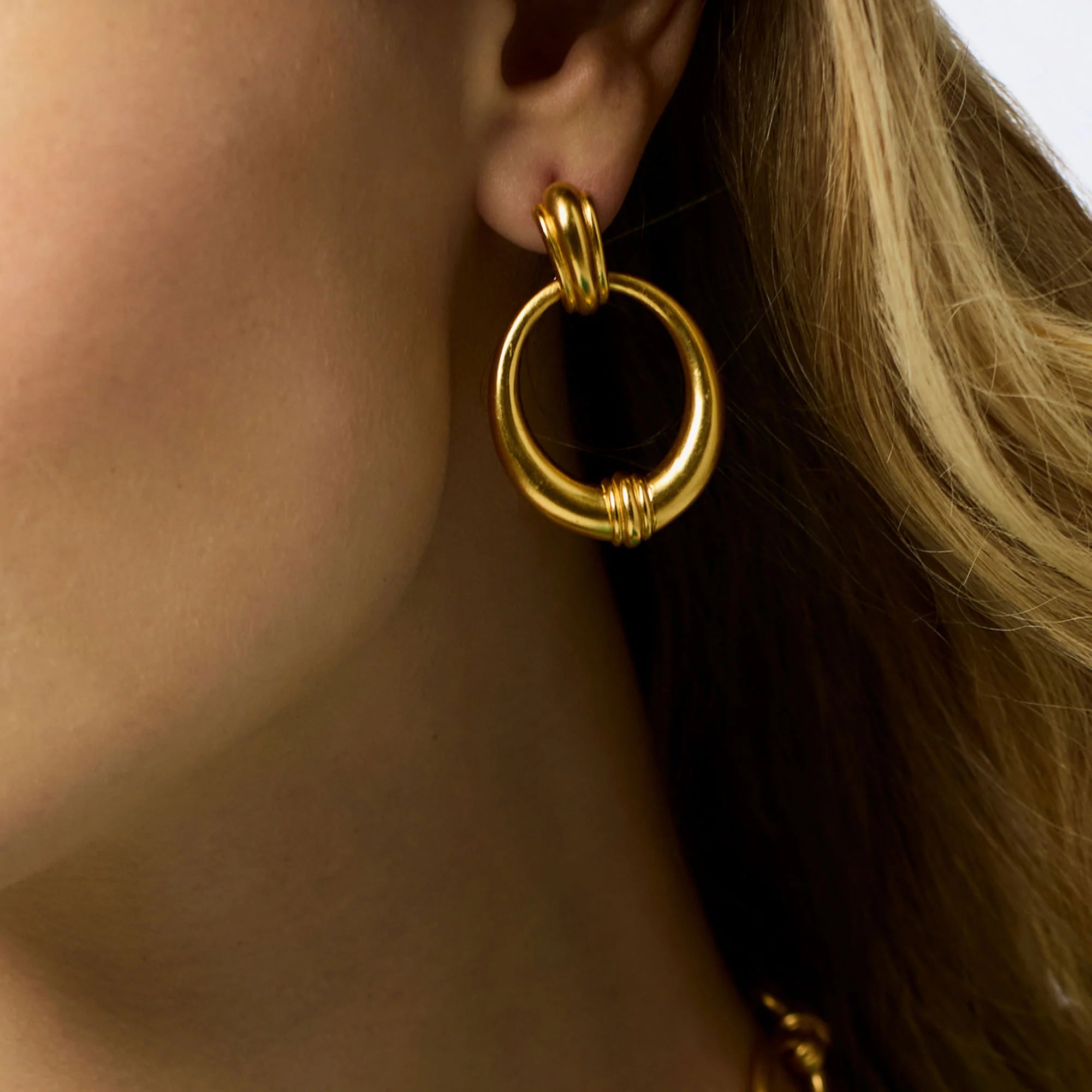 Portofino Doorknocker Earring