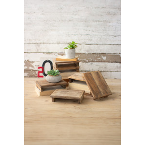 Repurposed Rectangle Wooden Riser