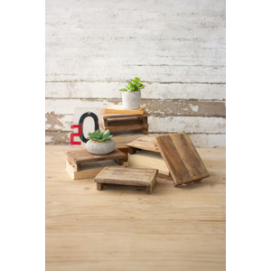 Repurposed Rectangle Wooden Riser Kalalou
